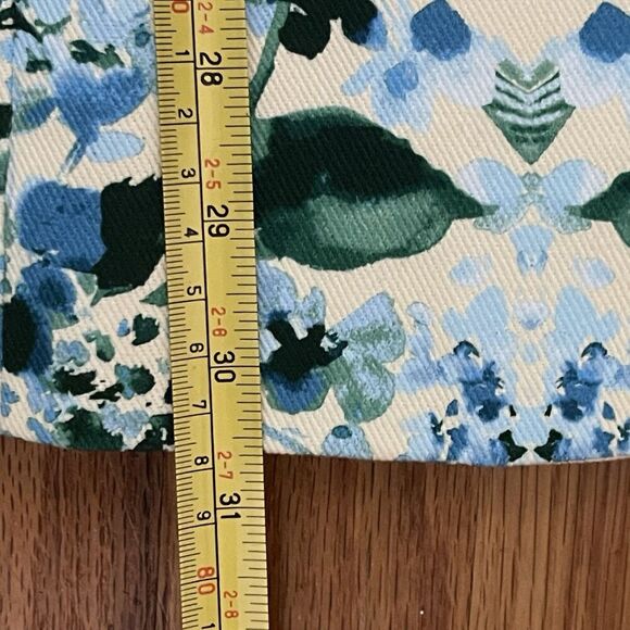 TUCKERNUCK Water's Edge Hydrangea Rhoda Tunic Top Size 10 Yellow Blue NEW Garden - Picture 13 of 14